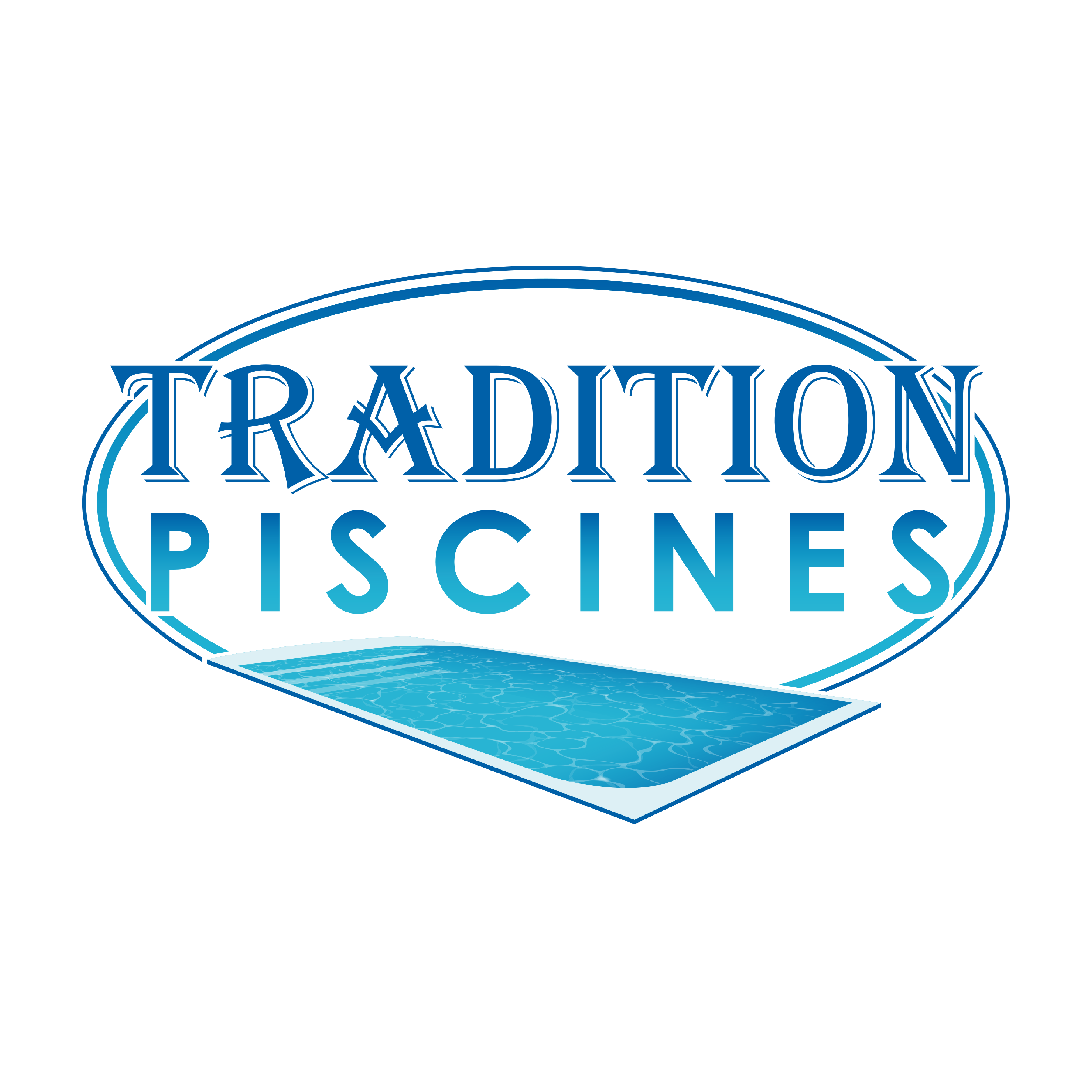 Création du nouveau logo 2023 Tradition Piscines