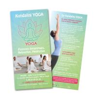 Flyer découvert du Kundalini yoga avec CHELA Yoga
