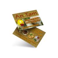Création et impression cartes de visite standard Restaurant An Tam