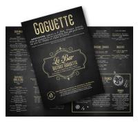 Carte menu BAR Bistrot Goguette